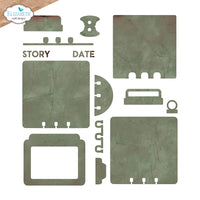 Elizabeth Craft Designs Planner Cards 1 Metal Die Set