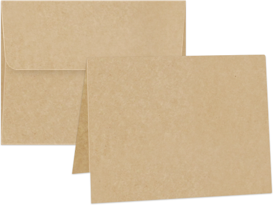 Grafische 45 Kraft A2-kaarten met enveloppen