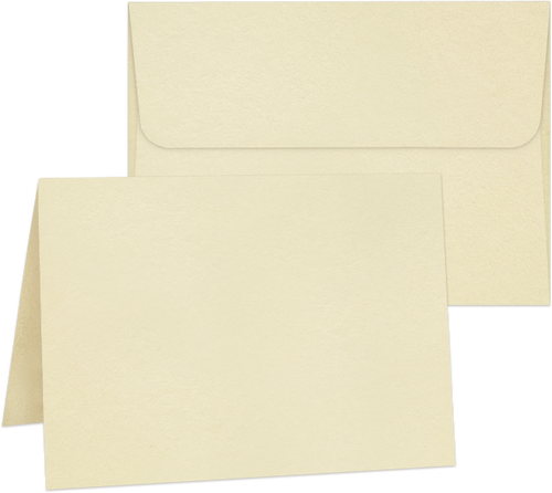 Graphic 45 Ivory A7 Cards With Envelopes