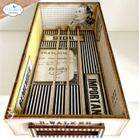 Elizabeth Craft Designs Wooden Planner Card Box Kit