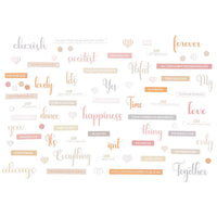 49 & Market One Perfect Day Chipboard Words