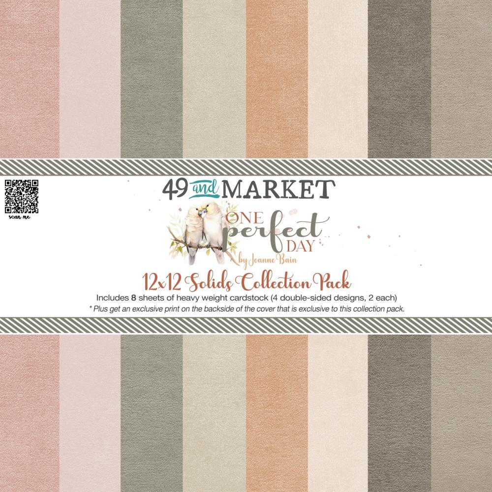 49 & Market One Perfect Day 12x12 Solids Collection Pack