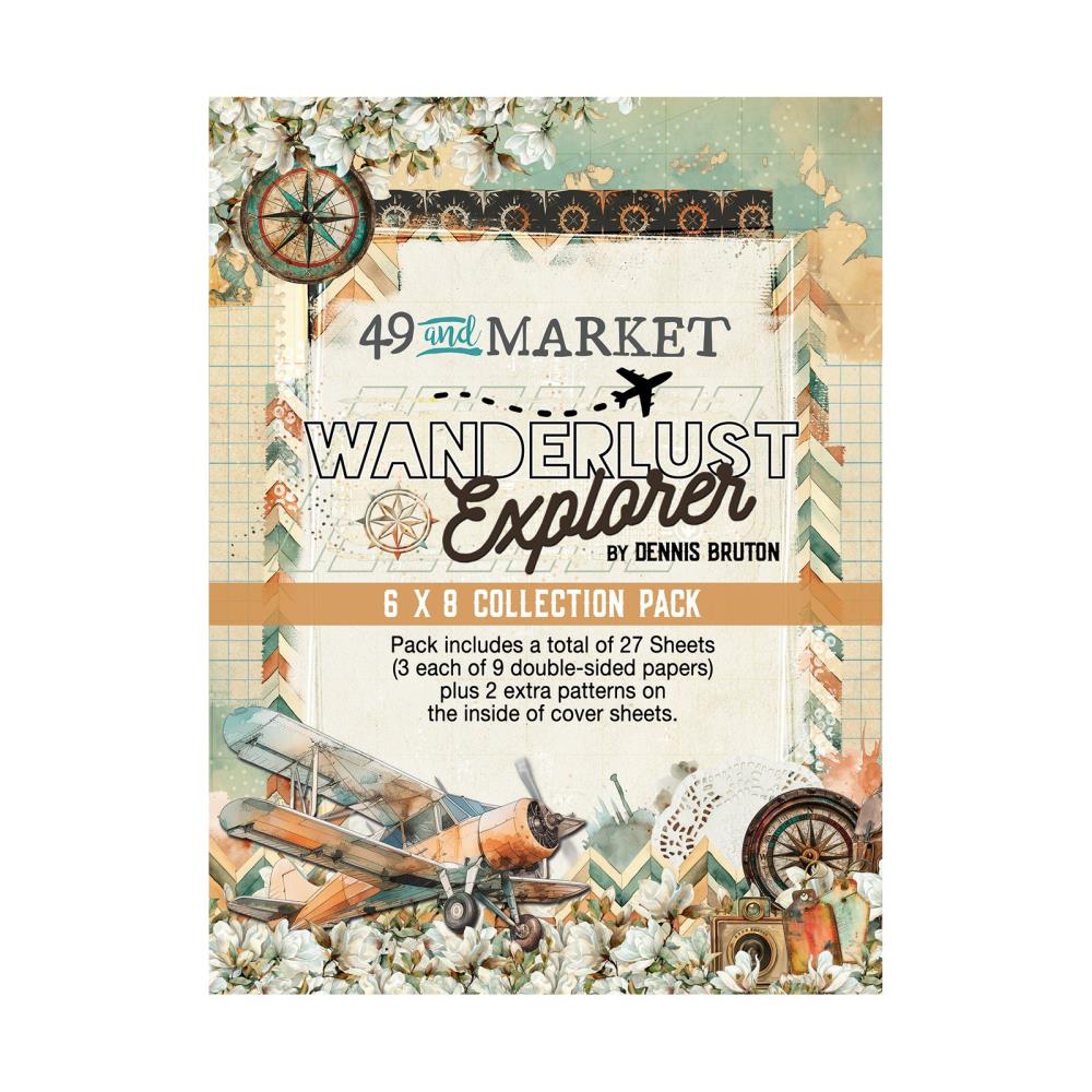 49 & Market Wanderlust Explorer 6 x 8 Collection Pack