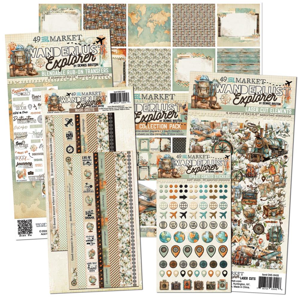 49 & Market Wanderlust Explorer Collection Bundle