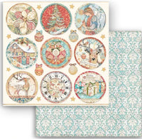 Stamperia Christmas Greetings 12” x 12” Paper Collection