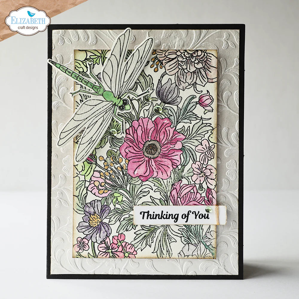 Elizabeth Craft Designs Large Nature Stamp Set