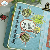 Elizabeth Craft Designs Beetles and Bugs Die & Stamp Set