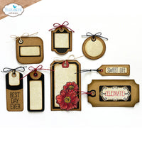 Elizabeth Craft Designs Tag Variety Pack Metal Die Set