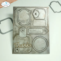 Elizabeth Craft Designs Tag Variety Pack Metal Die Set