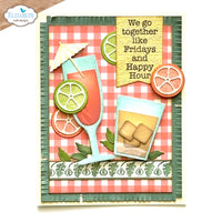 Elizabeth Craft Designs Cheers to You Metal Die Set