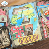 Elizabeth Craft Designs Cheers to You Metal Die Set