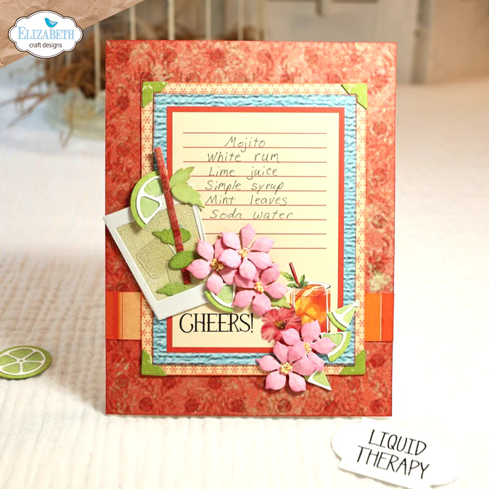 Elizabeth Craft Designs Cheers to You Metal Die Set