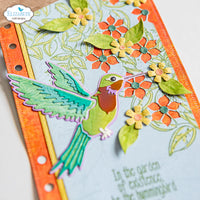 Elizabeth Craft Designs Layered Hummingbird Metal Die Set