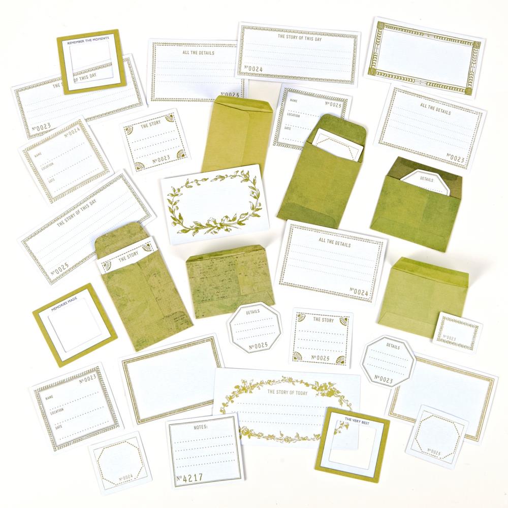 49 & Market Color Swatch Grove Envelope Bits