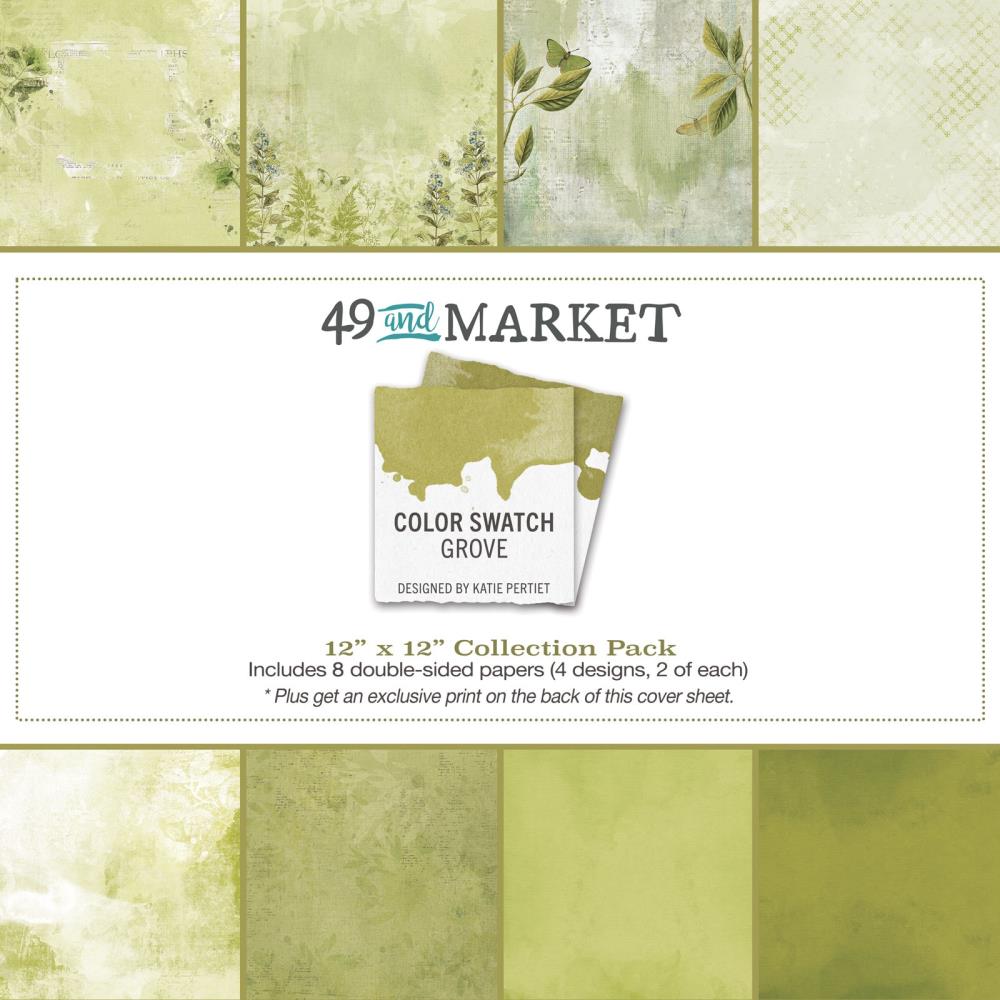49 & Market Color Swatch Grove 12 x 12 Collection Pack
