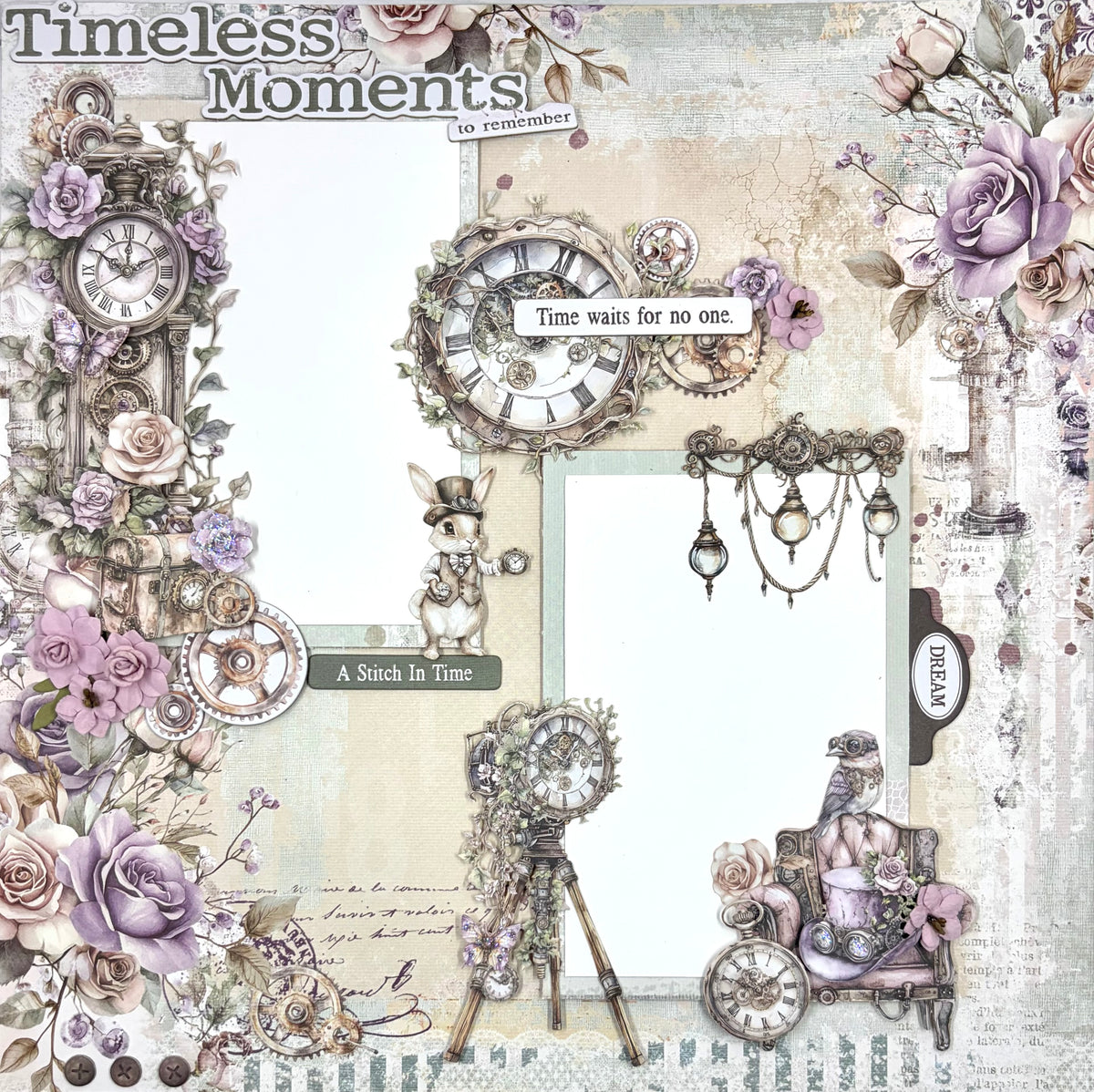 Echoes of Time 2-Page Layout