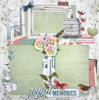 Joyful Memories 2-Page Layout