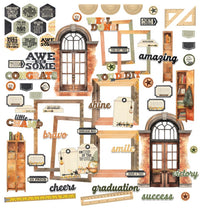 49 & Market Academia Die Cut Elements