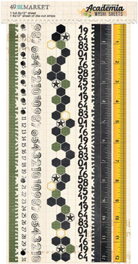 49 & Market Academia Washi Tape Sheet