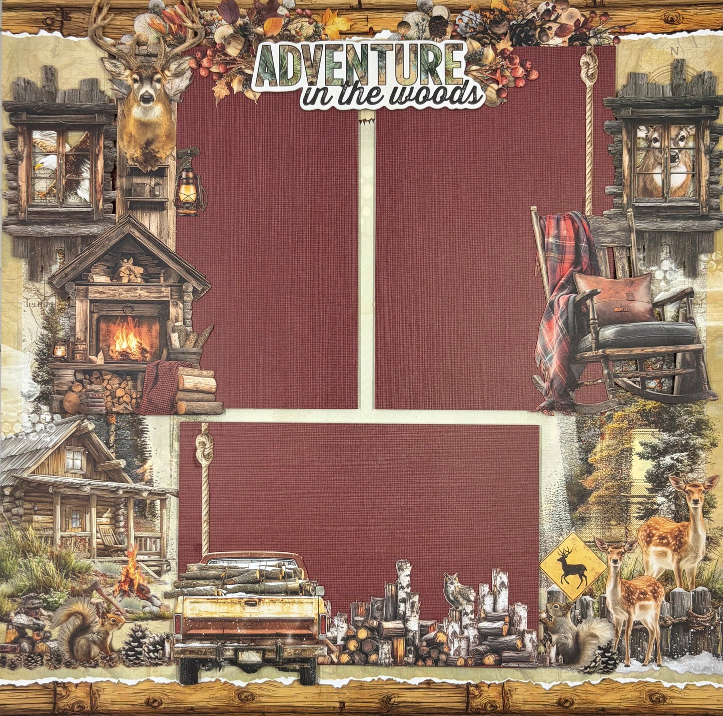 Perfect Hideout 2-Page Layout (Club Kit 134)