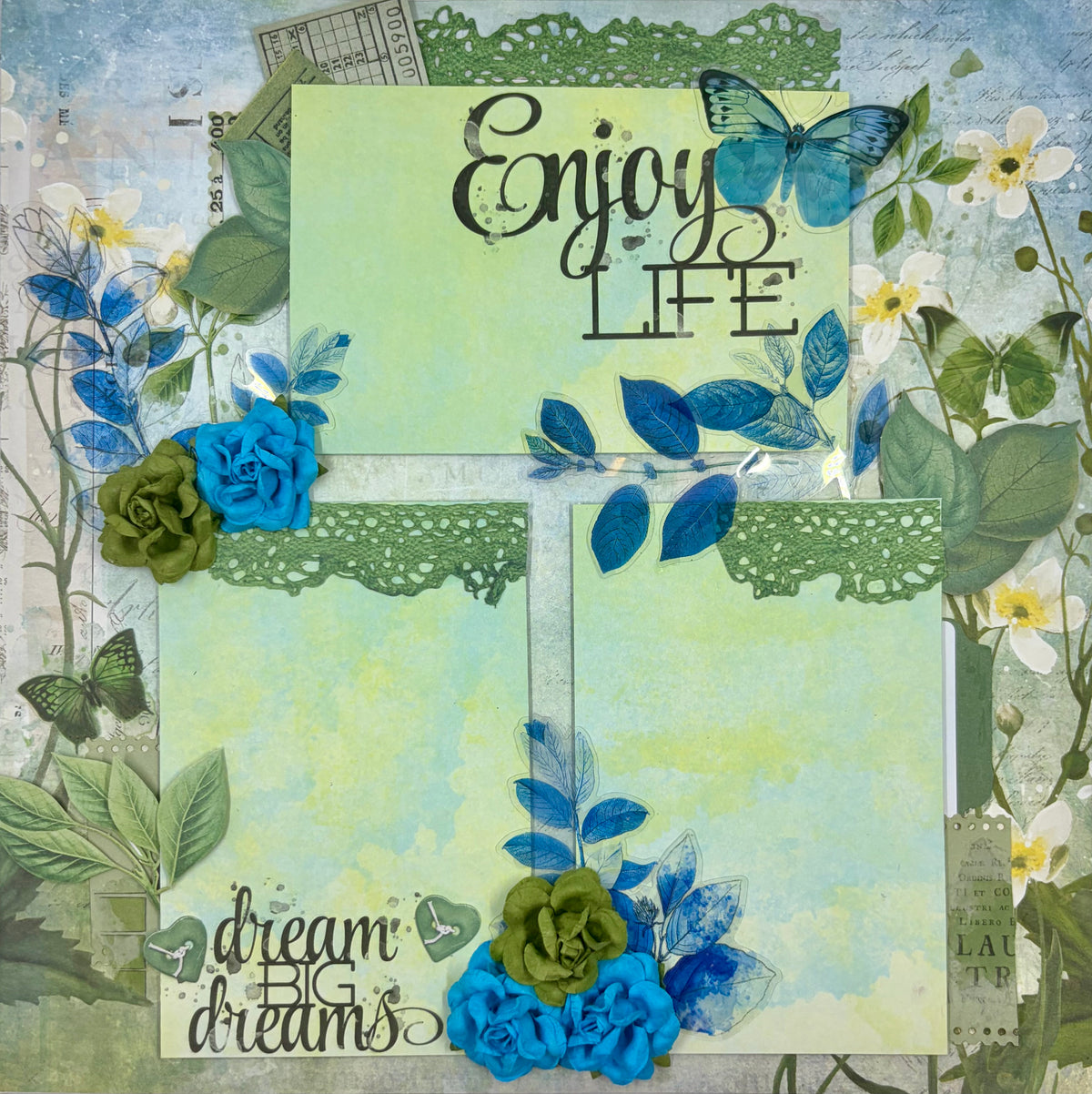 Meadow Splash 2-Page Layout