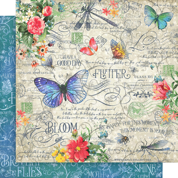 Graphic 45 Flutter - Keepsake Kit (with Exclusive Metal Die Set)