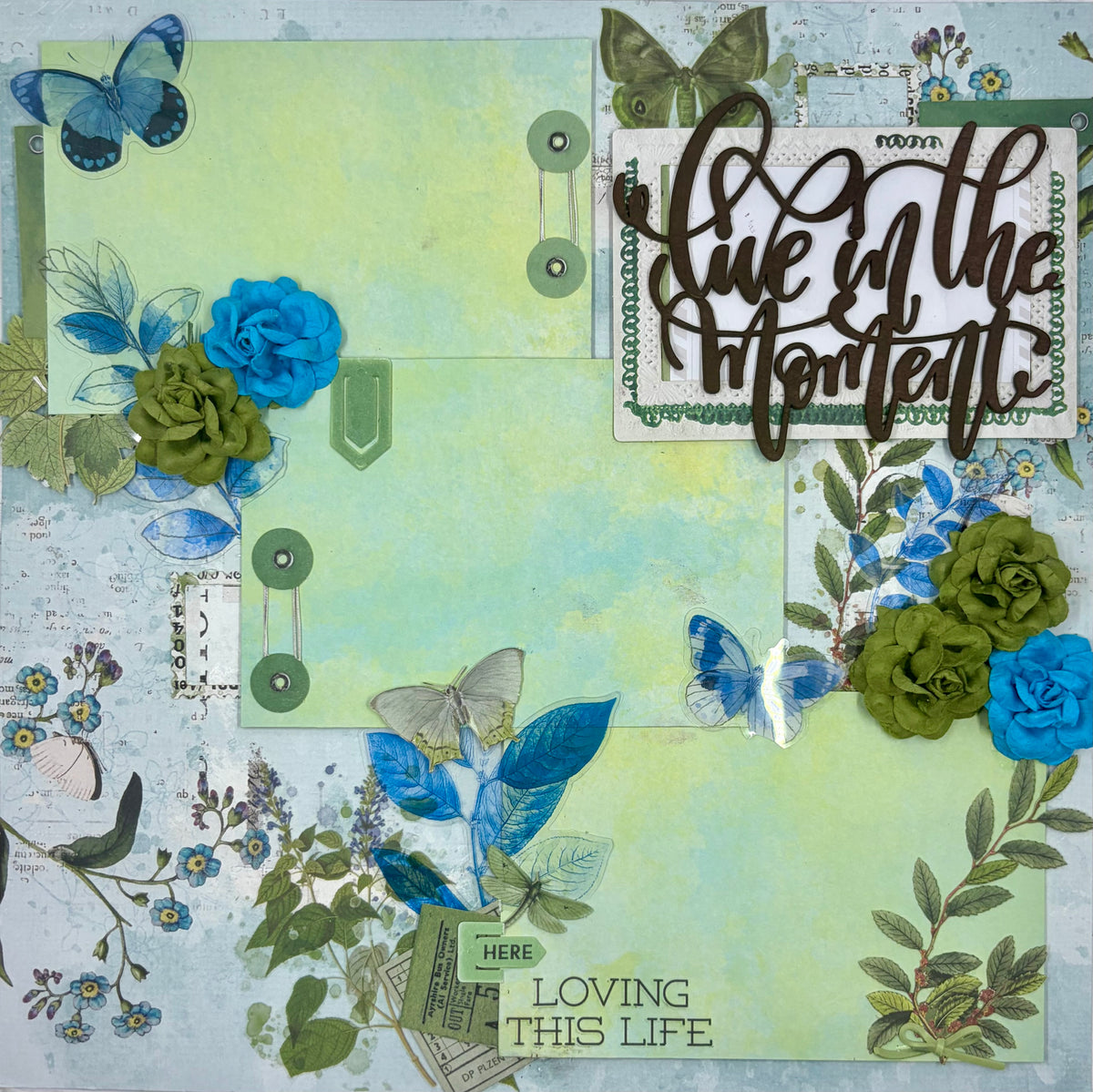 Meadow Splash 2-Page Layout