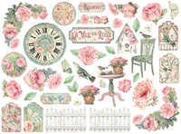Stamperia House of Roses Die Cuts