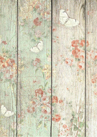 Stamperia House of Roses Backgrounds A6 Rice Papers (8/Pk)