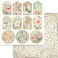 Stamperia House of Roses 12” x 12” Paper Pad