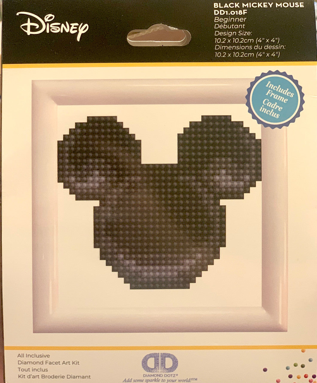 Diamond Dotz Mickey Mouse Head w/Frame – Kreative Kreations