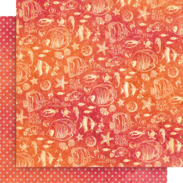 Graphic 45 Seas the Day 8” x 8” Collection Pack