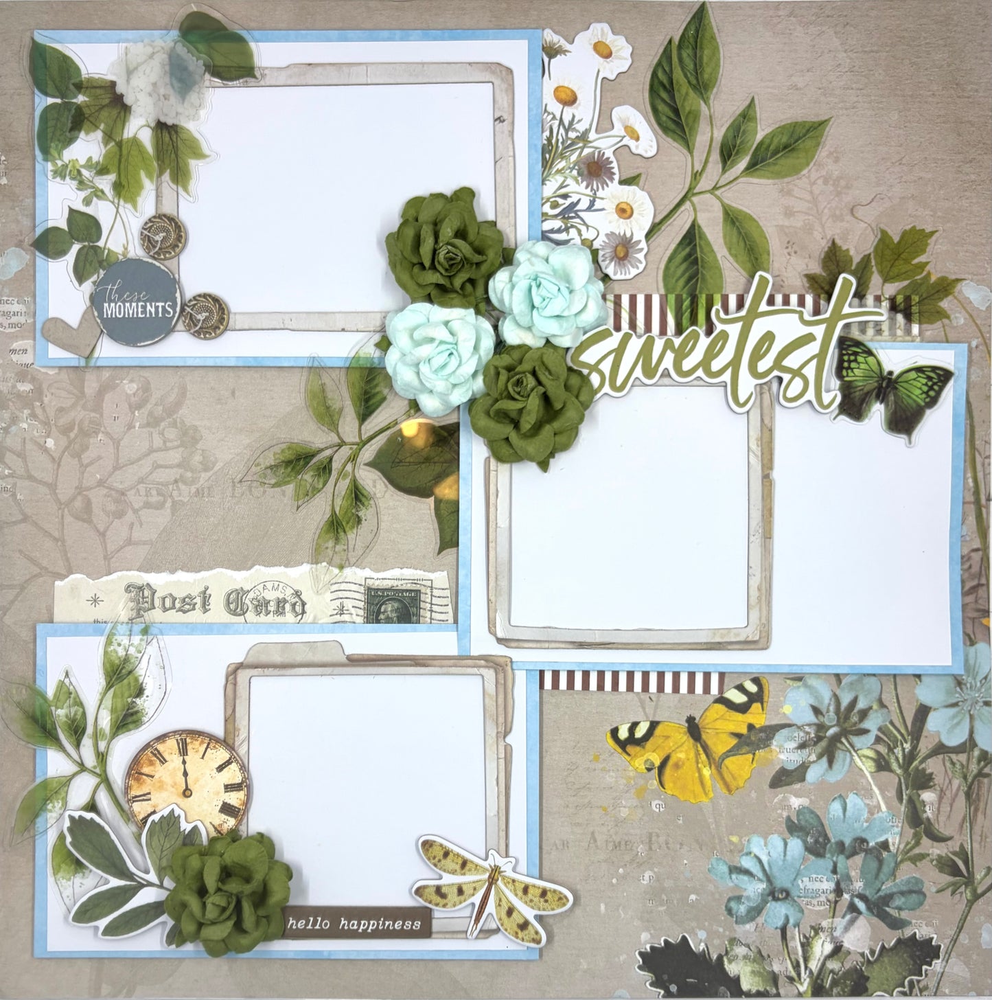 Sweetest Garden 2-Page Layout