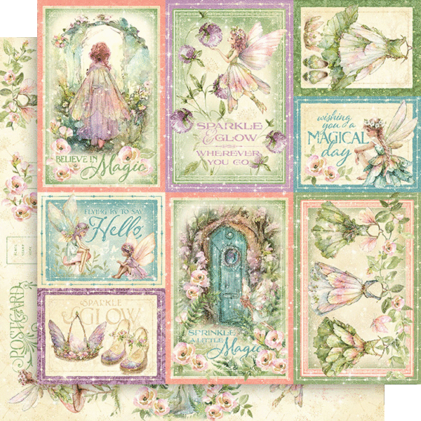 Graphic 45 Fairy Boutique 12” x 12” Collection Pack