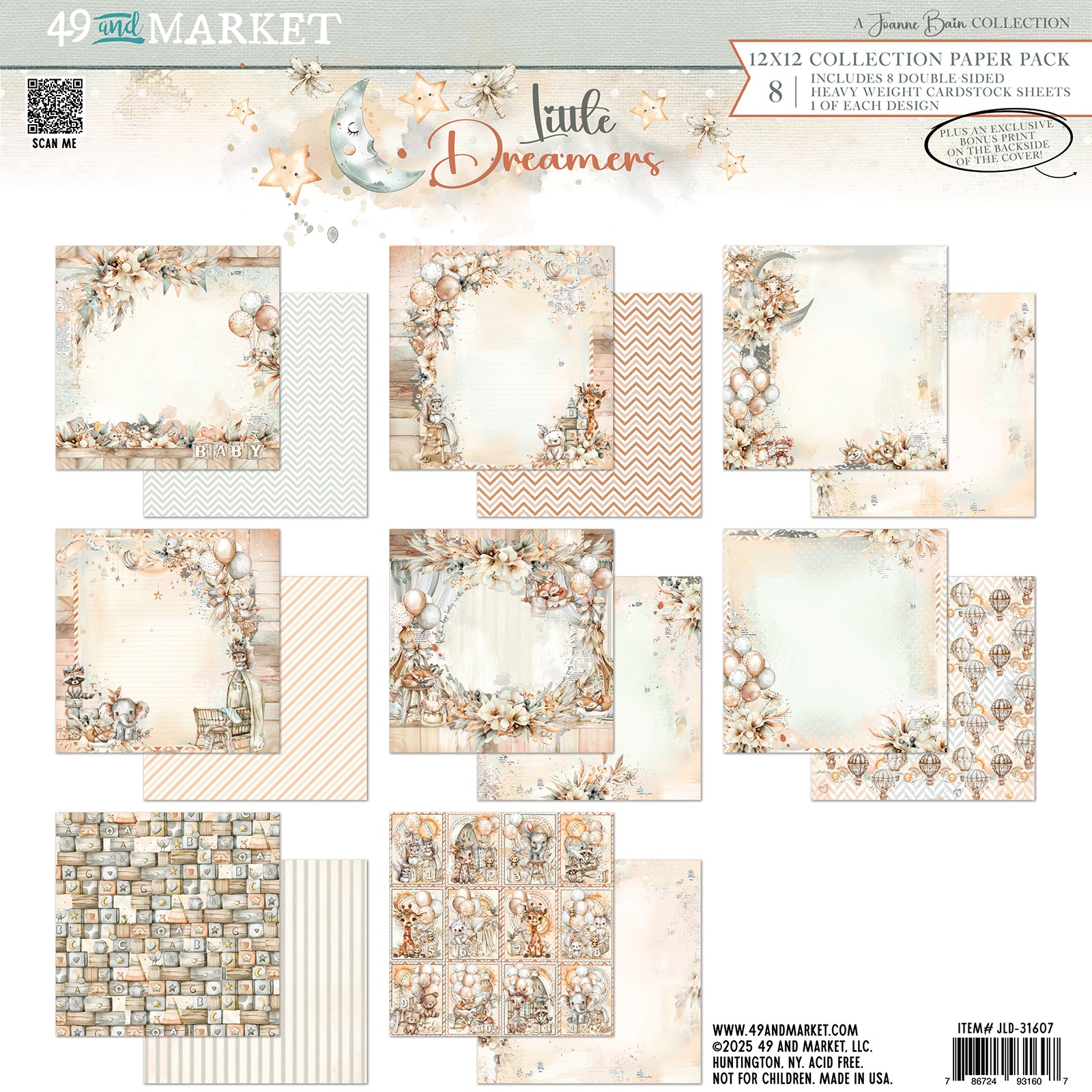 Paper Collections 12” x 12”