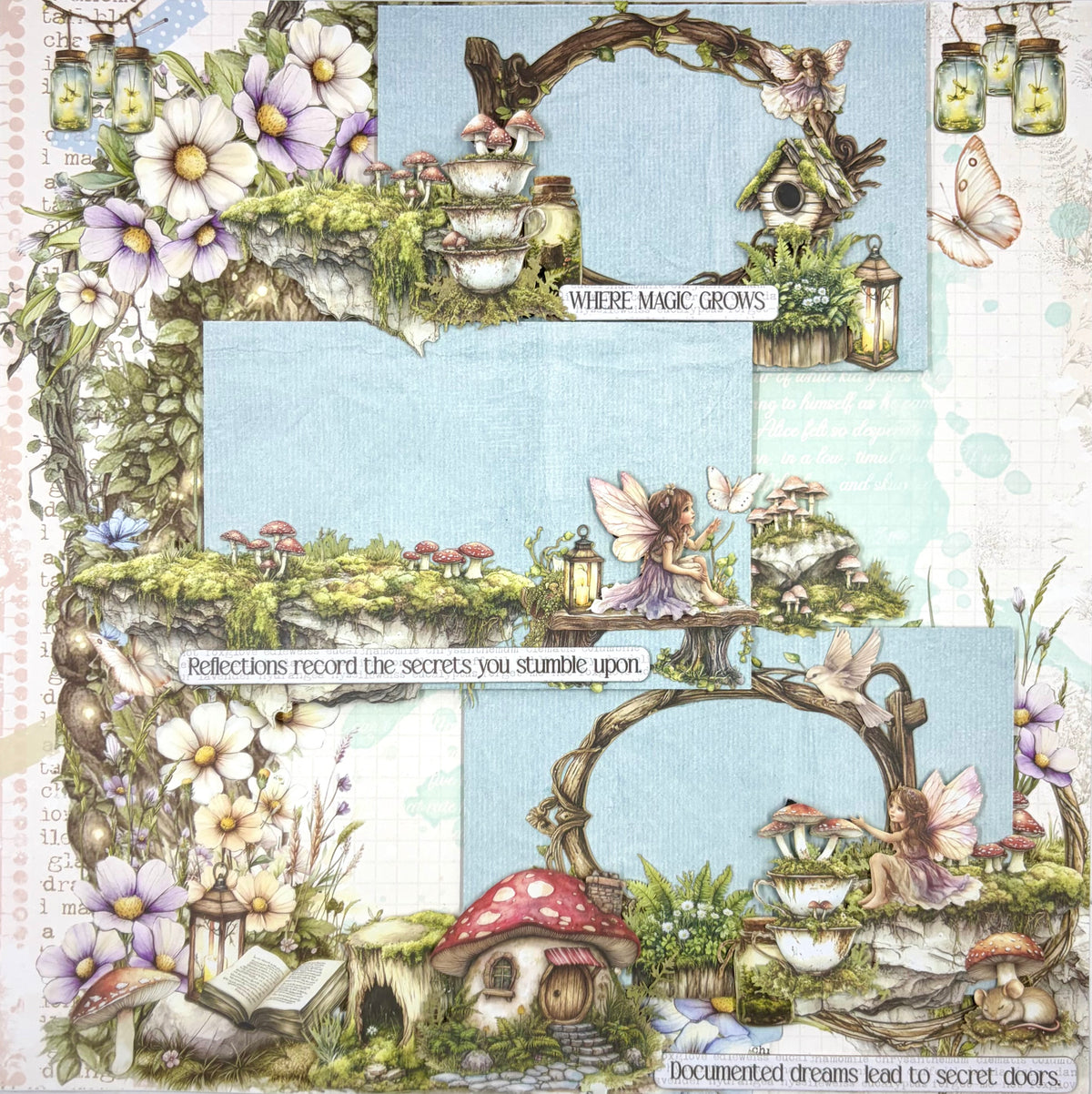 Enchanted Secrets 2-Page Layout (Club Kit 135)