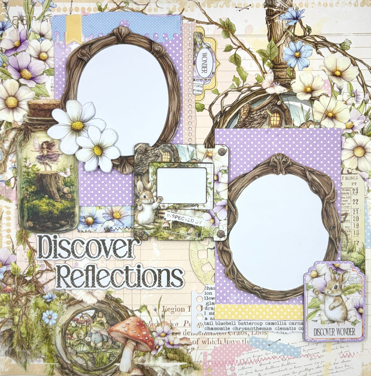 Discover Reflections 2-Page Layout (Club Kit 136)