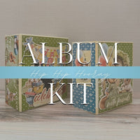 Graphic 45 Hip Hip Hooray - Mini Album & Matchbook Box 2025 Kit 4