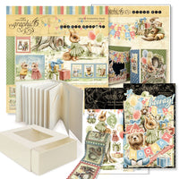 Graphic 45 Hip Hip Hooray - Mini Album & Matchbook Box 2025 Kit 4