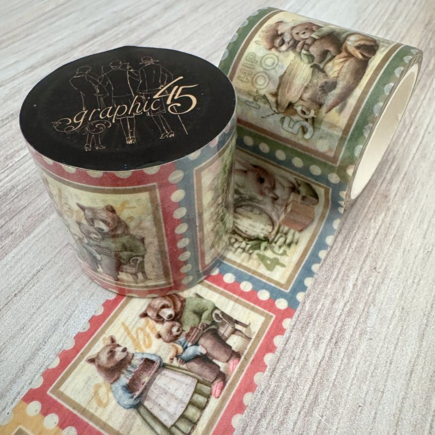 Graphic 45 Hip Hip Hooray - Mini Album & Matchbook Box 2025 Kit 4