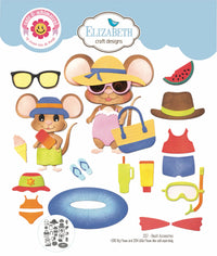 Elizabeth Craft Designs Beach Accessories Metal Die Set