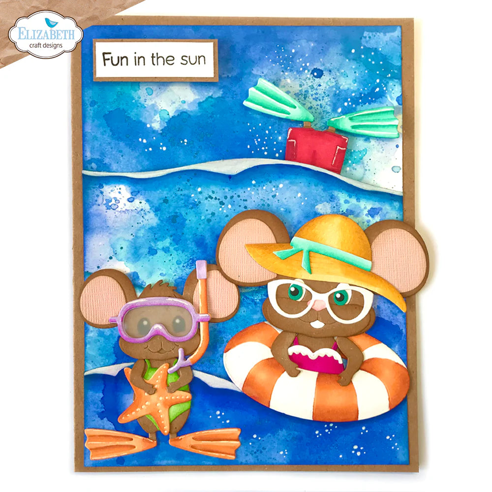Elizabeth Craft Designs Beach Accessories Metal Die Set