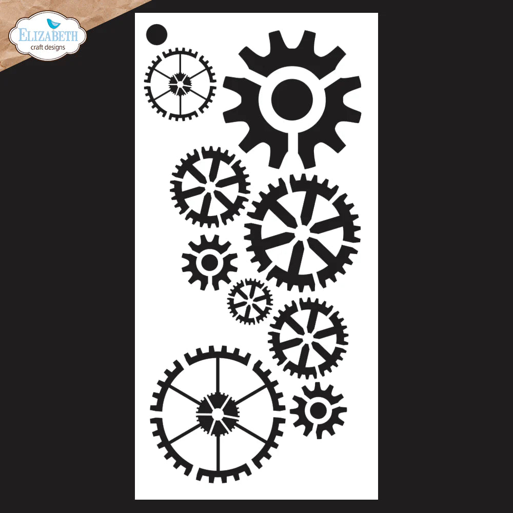 Elizabeth Craft Designs Journal Stencils 8