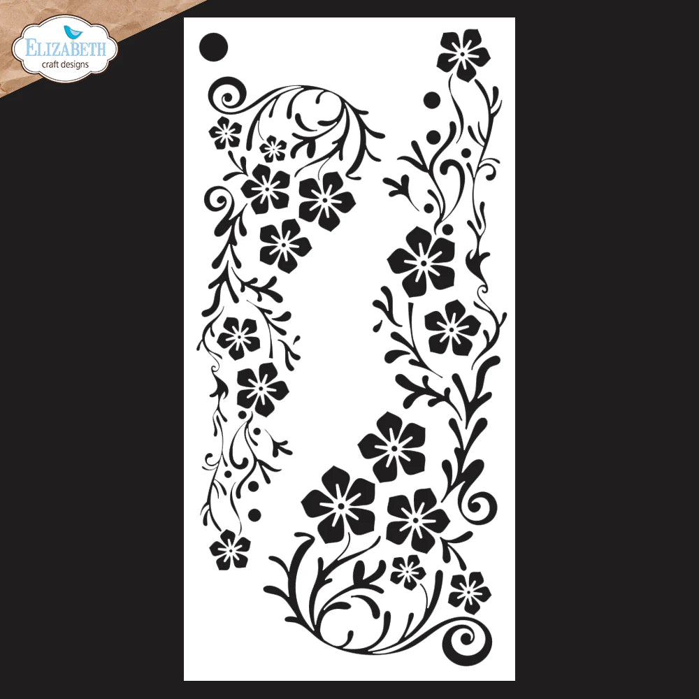 Elizabeth Craft Designs Journal Stencils 8