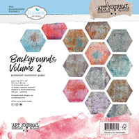 Elizabeth Craft Designs Backgrounds Volume 2 12” x 12” Paper Pack