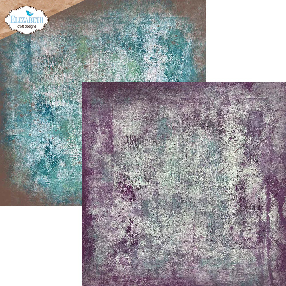 Elizabeth Craft Designs Backgrounds Volume 2 12” x 12” Paper Pack