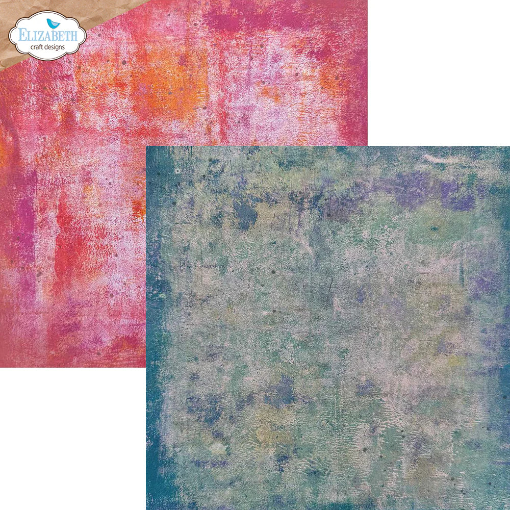 Elizabeth Craft Designs Backgrounds Volume 2 12” x 12” Paper Pack