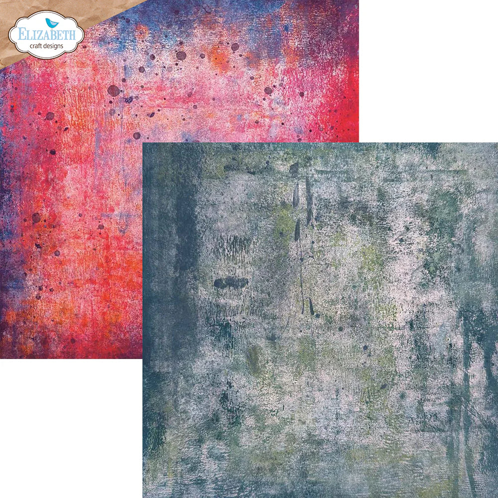Elizabeth Craft Designs Backgrounds Volume 2 12” x 12” Paper Pack