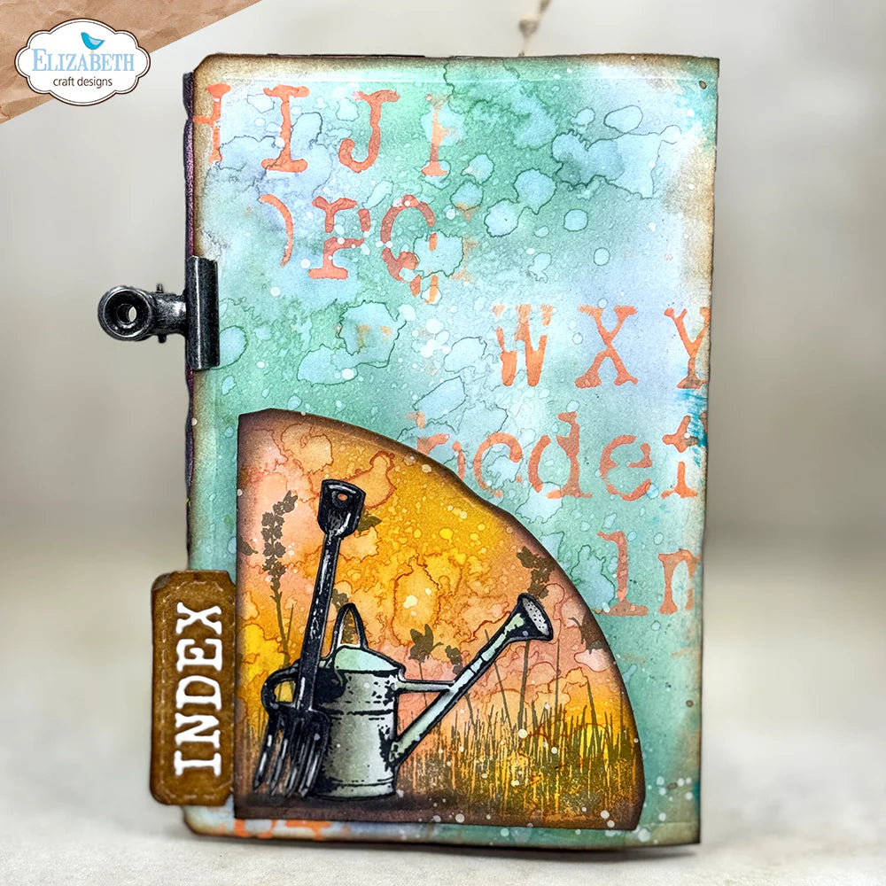 Elizabeth Craft Designs Garden of Love Die & Stamp Set