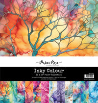 Paper Rose Studio Inky Colour 12x12 Paper Collection